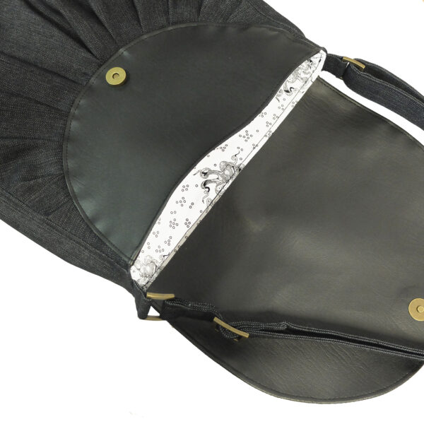 Sac à main en jeans - bandoulière ajustable avec ou sans noeud - Image 9