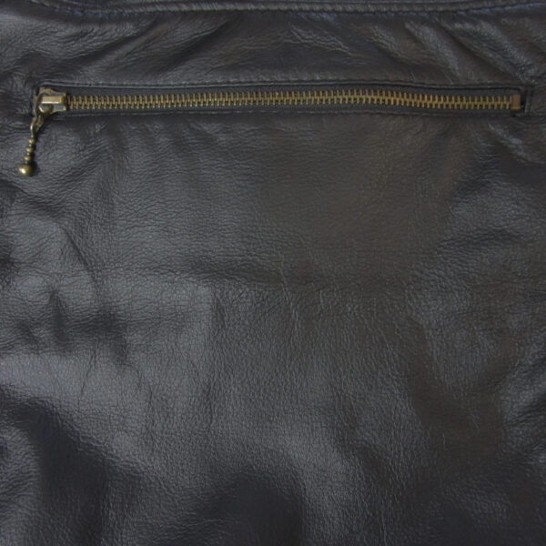 Sac bandoulière cuir noir ou rouge - Avec ou sans noeud - Image 11