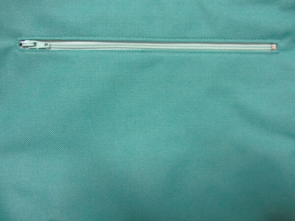 Sac bandoulière imperméable turquoise - Avec ou sans noeud - Image 7
