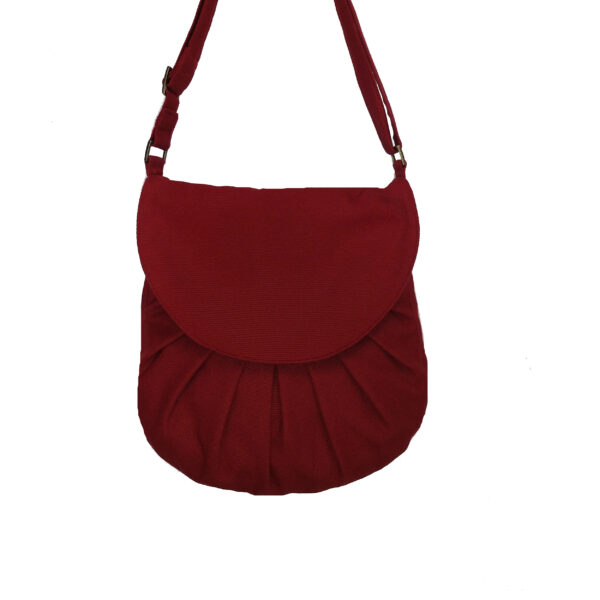 Sac bandoulière rouge - Ganse ajustable - Image 2