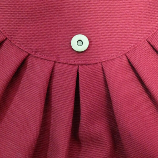 Sac bandoulière rouge - Ganse ajustable - Image 4