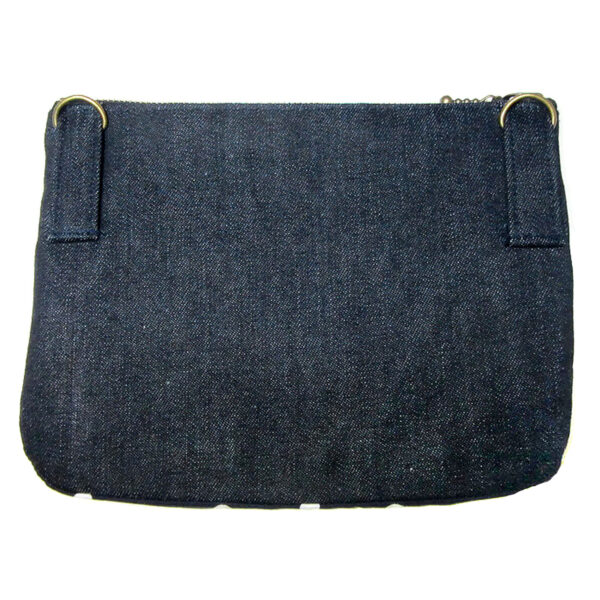 Sac bandoulière pois blanc - Sac de taille avec ou sans noeud - Image 8