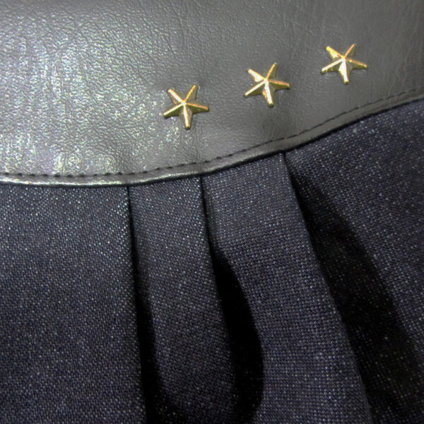 Sac de taille en jeans et cuirette - Bandoulière ajustable - Image 6
