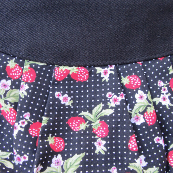 Sac de taille motif fraises - Sac à main bandoulière ajustable - Image 5