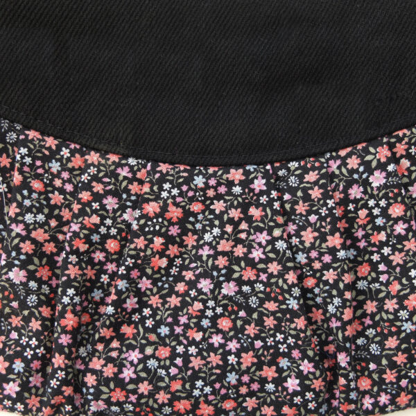 Petit sac fleuris retro - Avec ou sans noeud en cuirette - Image 7