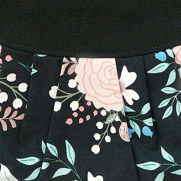 Sac bandoulière fleurs roses - Sac de taille ajustable - Image 5