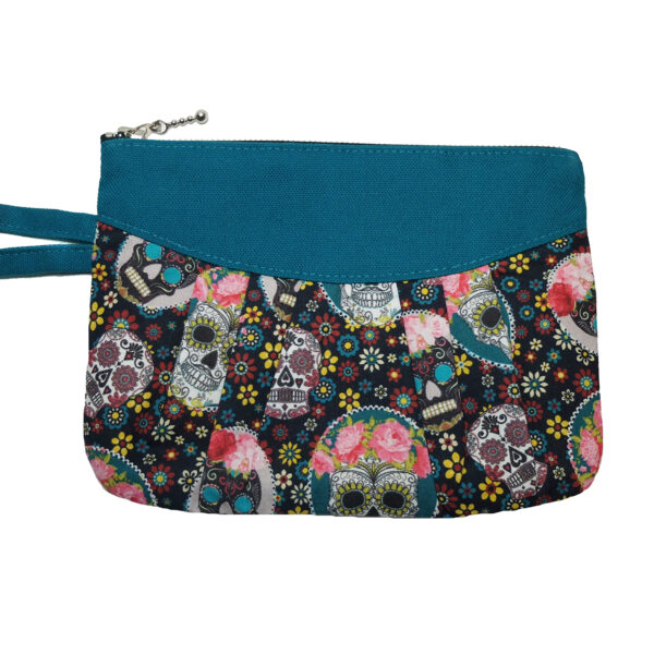 Pochette La Muerte - Mini sac tête de mort mexicaine - Image 9