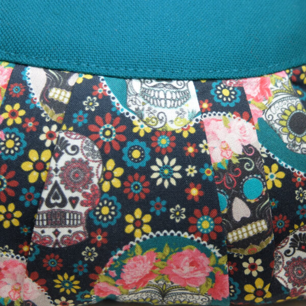 Pochette La Muerte - Mini sac tête de mort mexicaine - Image 11