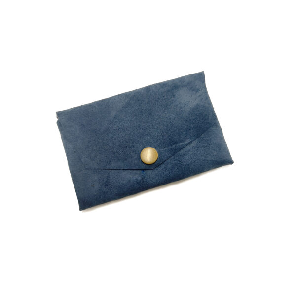 Porte-cartes en suède recyclé - Couleurs variées - Image 3