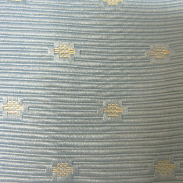 Sac pliable bleu pâle et pois beige - Image 8