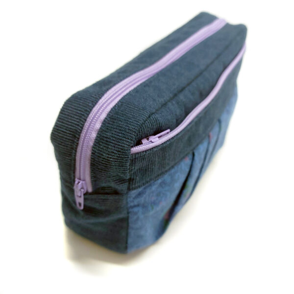 Pochette de rangement vintage - Étui à deux compartiments - Image 4