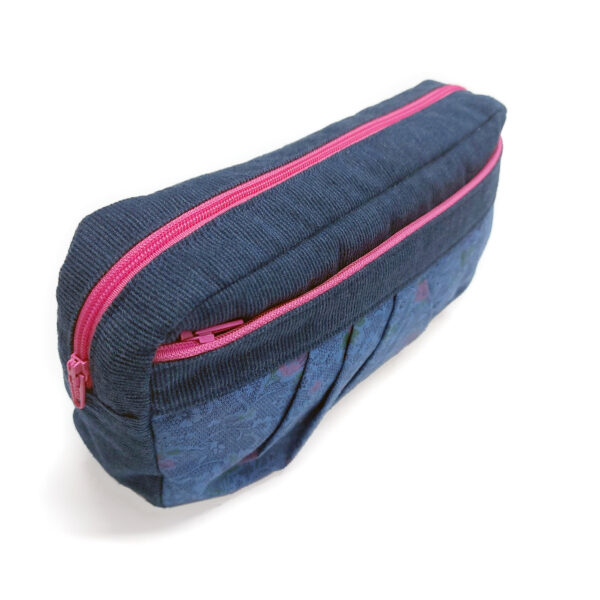 Pochette de rangement vintage - Étui à deux compartiments - Image 11