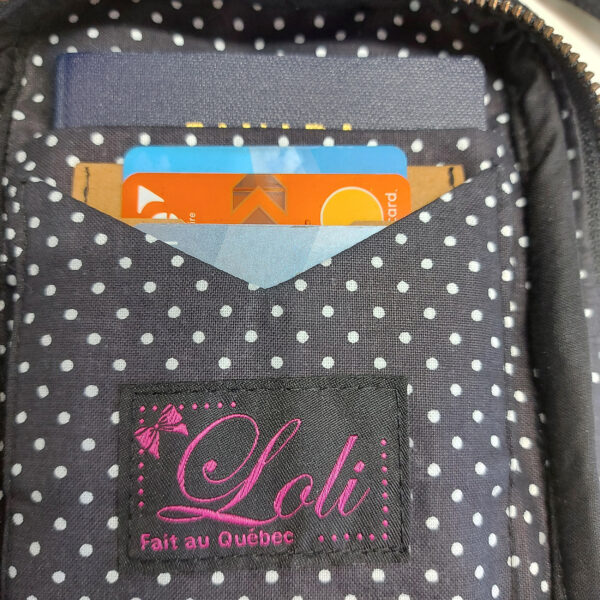 Sac pour cellulaire à bandoulière - Sac de taille en denim - Image 15