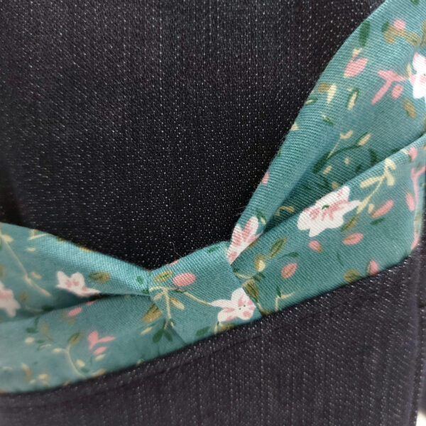 Petit sac de taille en denim - Sacoche bandoulière ajustable - Image 8