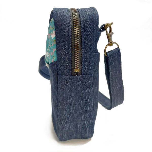 Petit sac de taille en denim - Sacoche bandoulière ajustable - Image 9