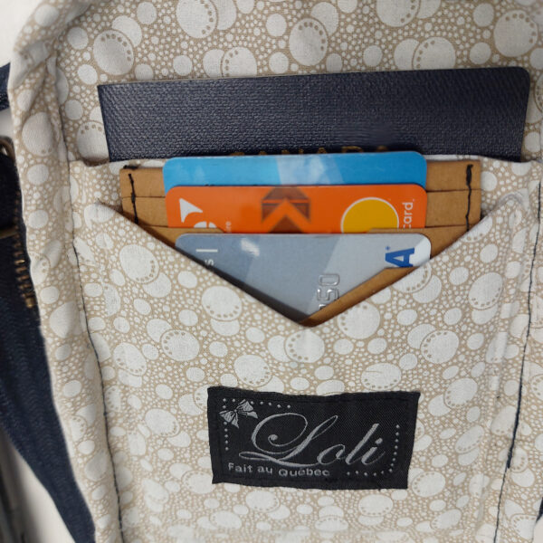 Petit sac de taille en denim - Sacoche bandoulière ajustable - Image 12