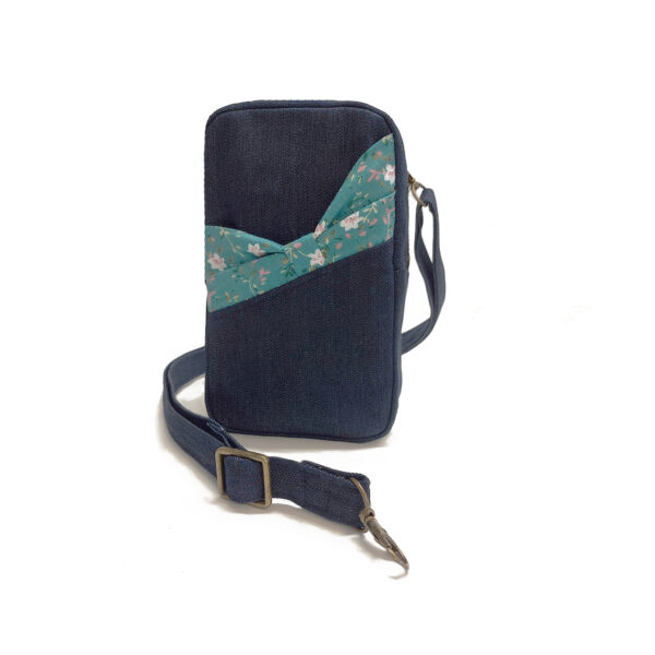Petit sac de taille en denim - Sacoche bandoulière ajustable - Image 2