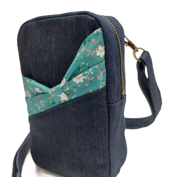 Petit sac de taille en denim - Sacoche bandoulière ajustable - Image 7