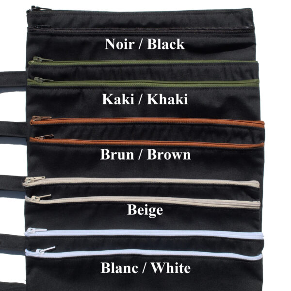 Pochette imperméable double pour masque ou serviette réutilisable - Image 10