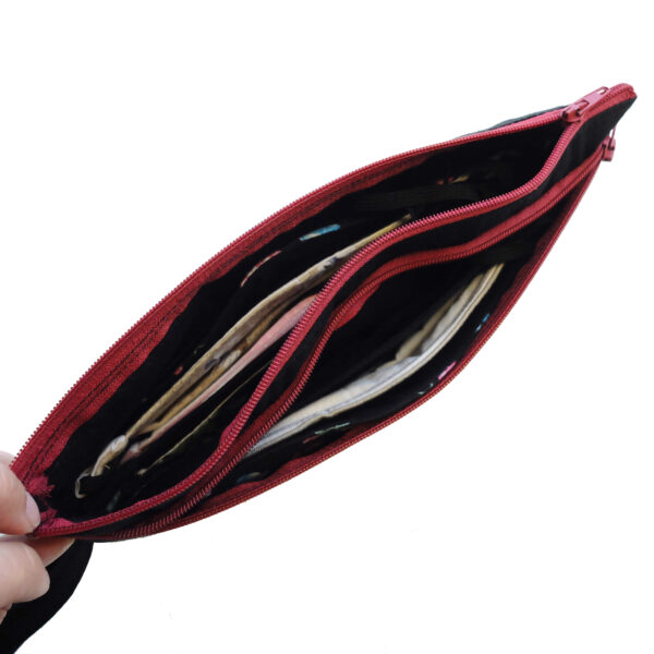 Pochette imperméable double pour masque ou serviette réutilisable - Image 3