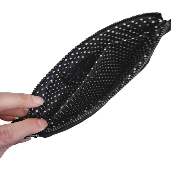 Pochette en dentelle noir - Couleurs contrastante variées - Image 10