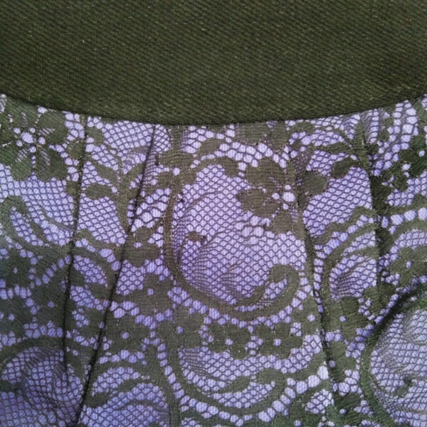 Pochette en dentelle noir - Couleurs contrastante variées - Image 9