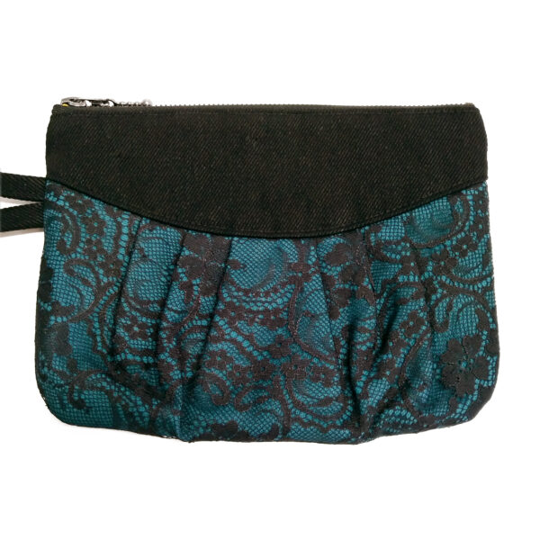 Pochette en dentelle noir - Couleurs contrastante variées - Image 3