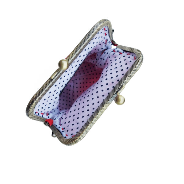 Ensemble cadeau coeurs blancs - Kit porte-monnaie et boucle - Image 6