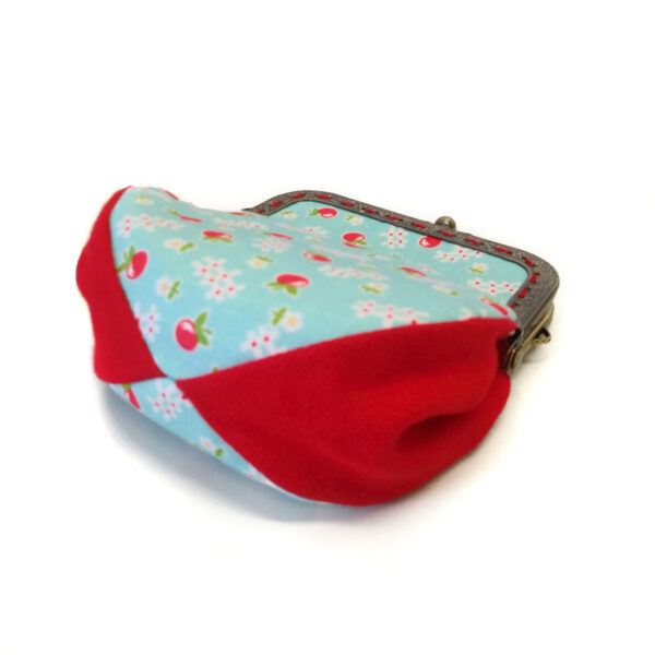 Ensemble cadeau pommes rouges - Kit porte-monnaie et boucles - Image 8