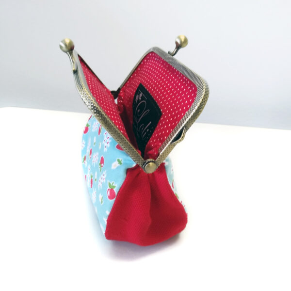 Ensemble cadeau pommes rouges - Kit porte-monnaie et boucles - Image 7