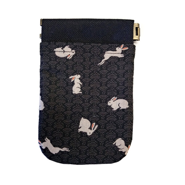 Porte-cartes fermoir rétro sans boucle - Motifs variés sur demande - Image 9
