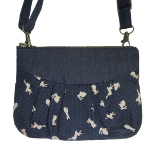 Sac à main lapin en denim - Sac de taille bandoulière détachable